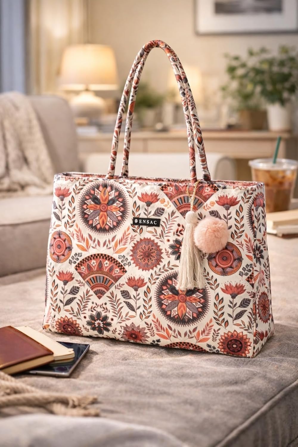 Velmora Women’s Large Tote Bag – Stylish Office & College Handbag